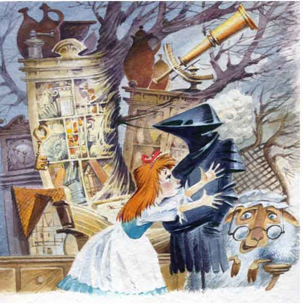 Алиса вроде в Зазеркалье...