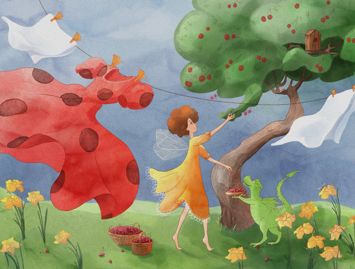 Июнь. Календарь 2024. Год дракона. 