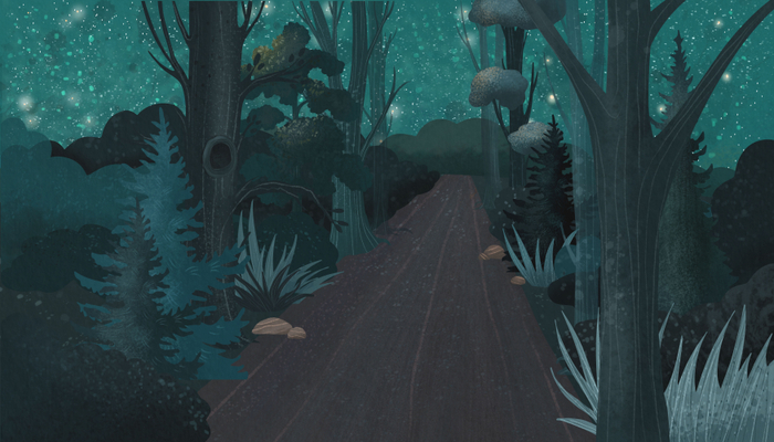 Фон для мультфильма "Ася и Вася"