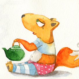 Лиса и чайник