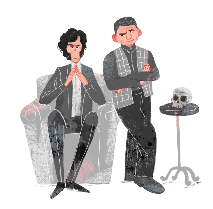 Фанарт Шерлок