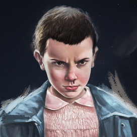 Арт к сериалу «Очень странные дела»