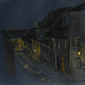 ночной Вильнюс