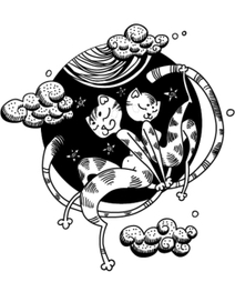 Влюбленные коты