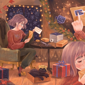 Новогодняя Открытка 