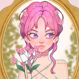 Девушка в зеркале