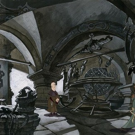 Эскиз к мультфильму