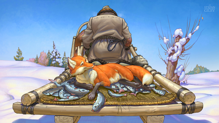 Лисичка сестричка и серый волк