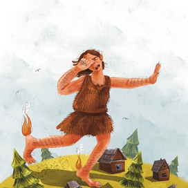 Как Селта Батыр алангасара встретил