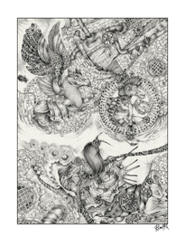 ИЛЛЮСТРАЦИЯ К КНИГЕ "АЛИСА В СТРАНЕ ЧУДЕС"