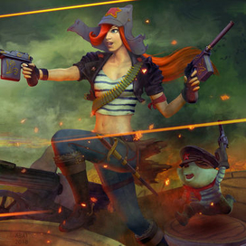 Мисс Фортуна - Красноармеец.