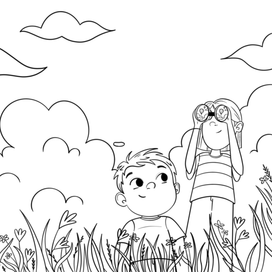 Эскиз к обложке книги