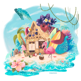 Домик на Гавайях