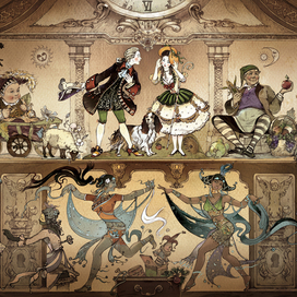 шкаф с игрушками ( Щелкунчик )