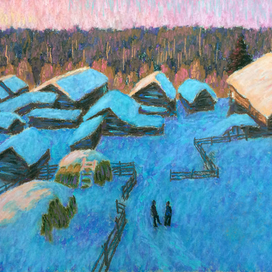 Морозное утро