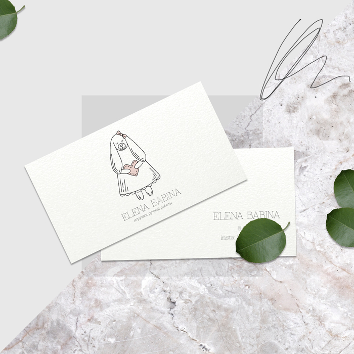 Логотип вязаных игрушек