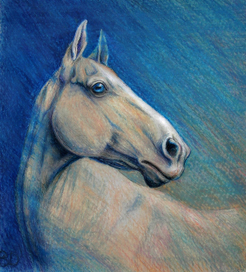 В голубых тонах