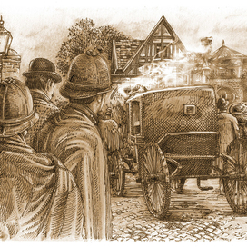 Пожар в особняке Ирэн Адлер