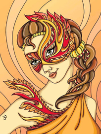 Маска. Пламя