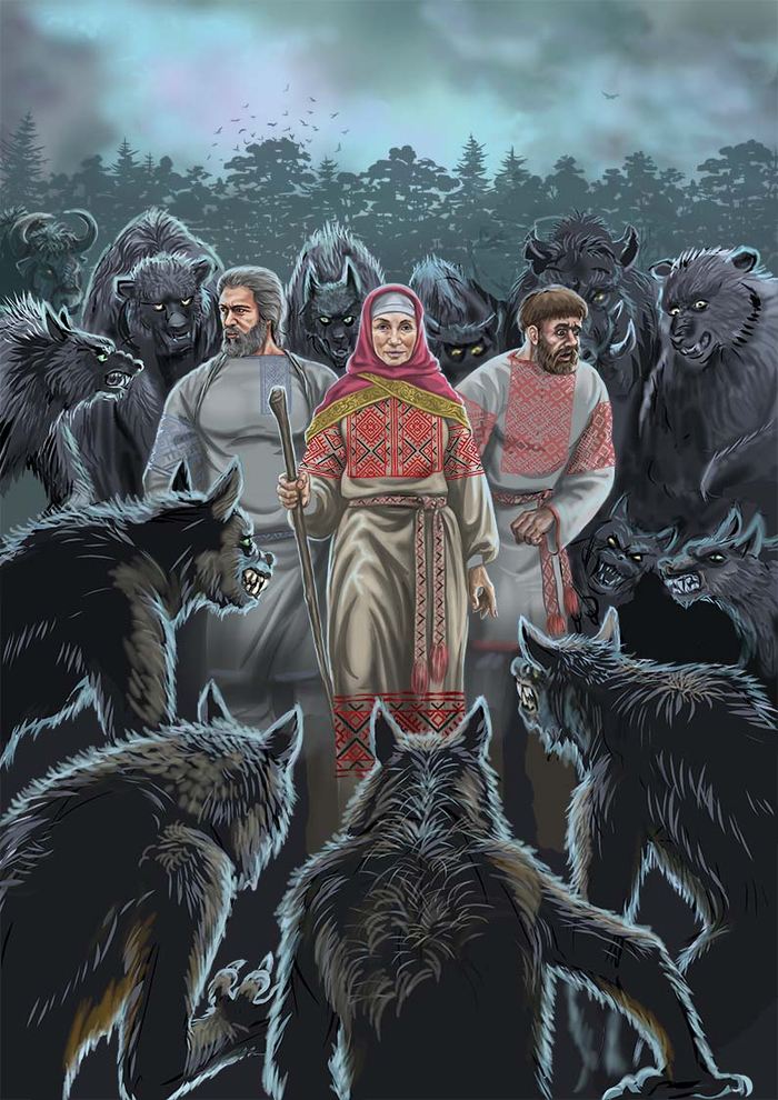 Встреча в заколдованном лесу