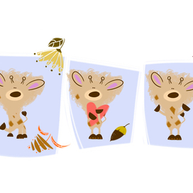 Фрагменты паттерна "Жирафики".