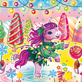 новогодний подарок для "Обьединенных кондитеров"