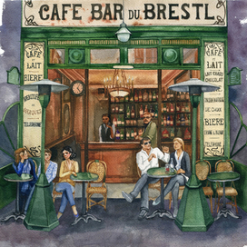 Cafe bar du Brestl
