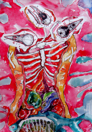 Птичьи головы