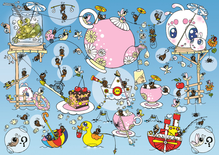 "Блошиный Цирк - воображариум" (иллюстрация)