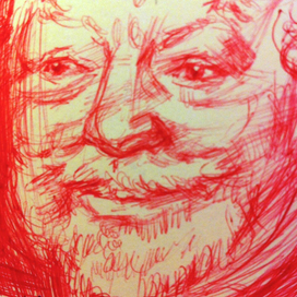 Портрет весёлого мужичка