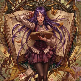 Книжная девочка
