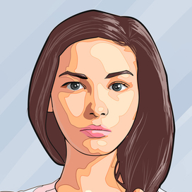 Портрет в векторе