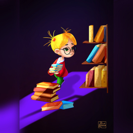 Мечтательный библиотекарь 