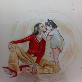 Мама и дочь