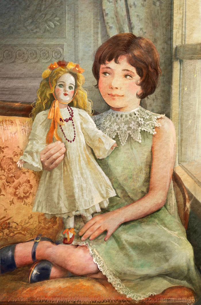 Саша с куклой