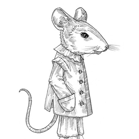 "Мышка в пальтишке"
