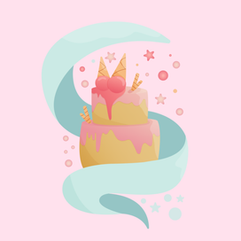 Тортик с мороженным