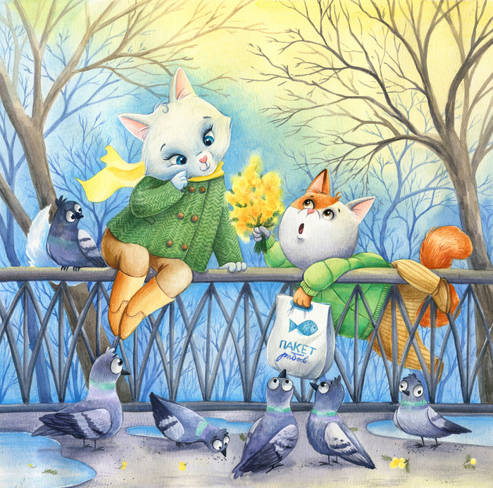 Мартовский котик Начинка