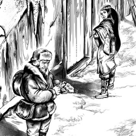 Иллюстрация к роману С.Н. Маркова "Юконский ворон"