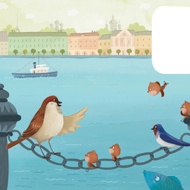 Про воробья из Питера.