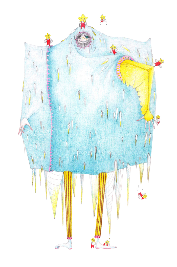 Человечек в зимнем 2017.