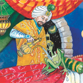 Иллюстрация к сказке "Колдоство"