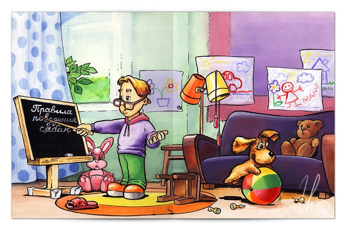 Разворот к книжке стихов А. Барто.