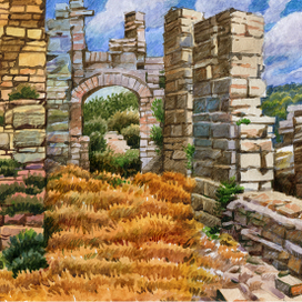 Путевые наброски и акварели