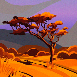 Африканский пейзаж