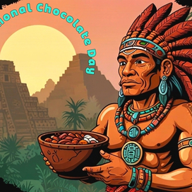 Иллюстрация к Международному дню шоколада