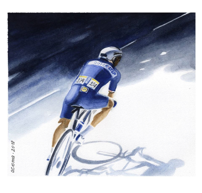 Тур де Франс. Вираж. (Филипп Жильбер)