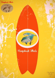 Дизайн досок для серфинга (красная)