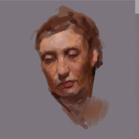 Этюд портрета