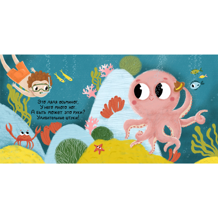 "Кто живет в море?" Осьминог